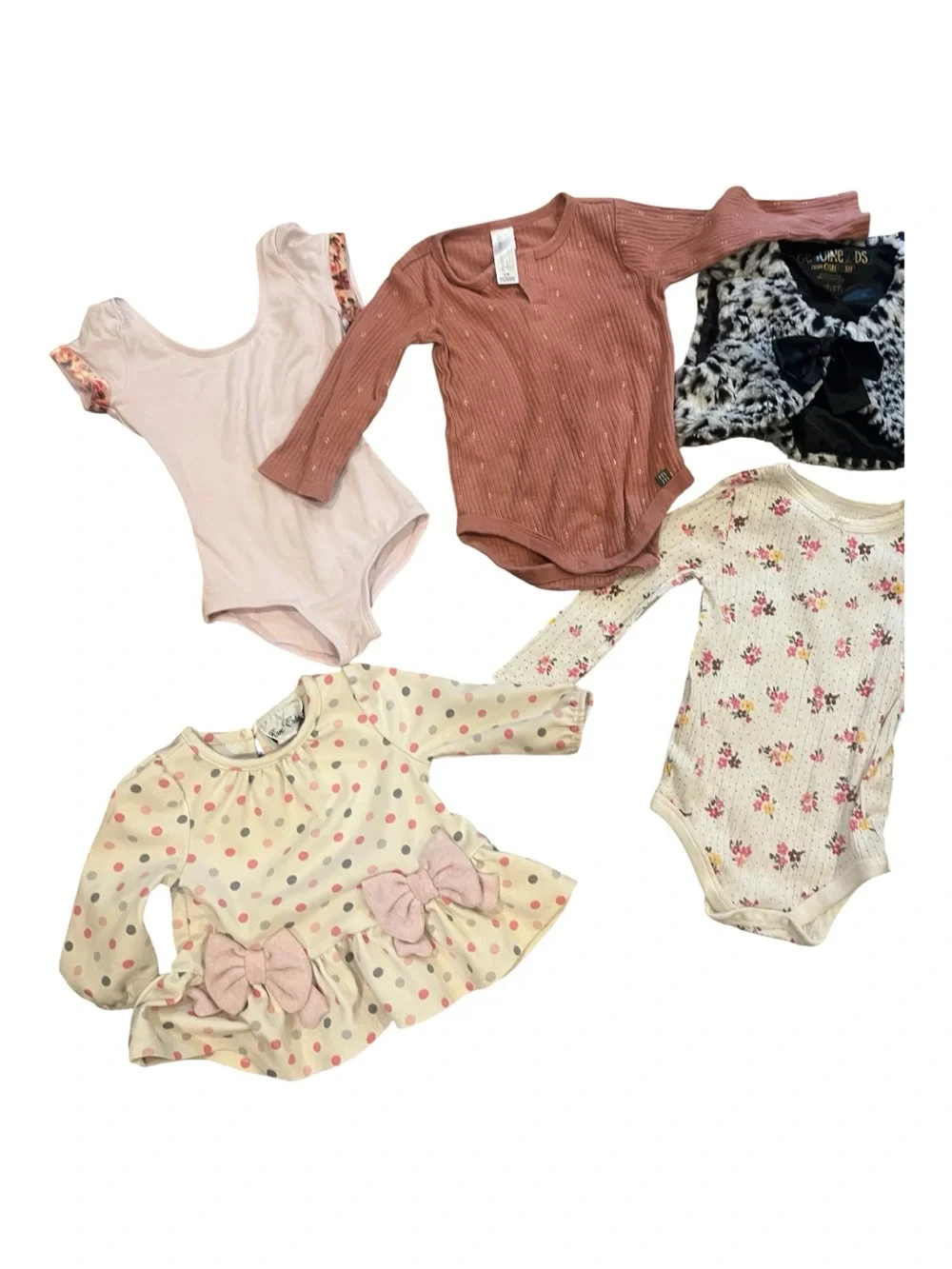 Aspen Kids, Oshkosh, Harmonie Body Wear Dance Baby Girls Tops & Bodysuits